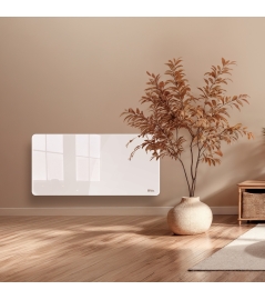 RADIATEUR INERTIE CERAMIQUE 2000W FACADE VERRE