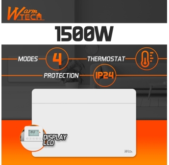 ELEKTRISCHE WANDCONVECTOR 1500W
