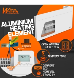 ELEKTRISCHE WANDCONVECTOR 1500W