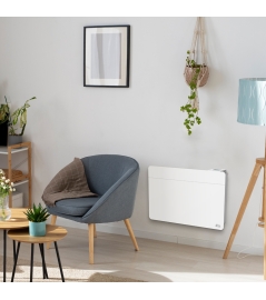 Elektrische wandverwarming 1000 W – IP24 – stuurdraad 6 standen