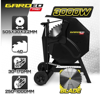 HOUTZAAG 3000W - 500MM