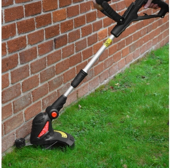 Elektrische grastrimmer 550 W - 30 cm met telescopische steel