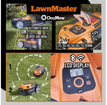 ROBOT TONDEUSE 24V - 2AH - 18 CM