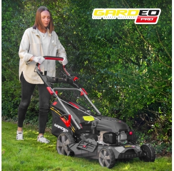 Tondeuse thermique autotractée 170.1cc - 50.8cm livrée avec 2 lames + mulching et éjection latérale