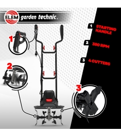 MOTOBINEUSE ELECTRIQUE 1050W