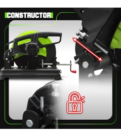 SCIE A METAUX 2300W DIAM. 355MM