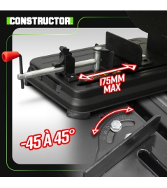 SCIE A METAUX 2300W DIAM. 355MM