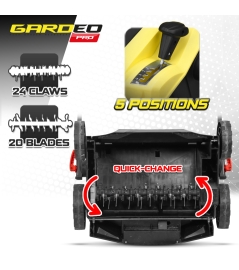 Scarificateur emousseur electrique 1800W - 40cm