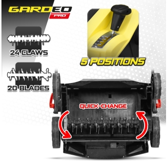 Scarificateur emousseur electrique 1800W - 40cm