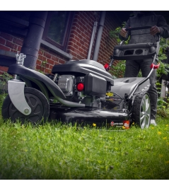 Tondeuse thermique tractée 3 roues 196cc - 55cm