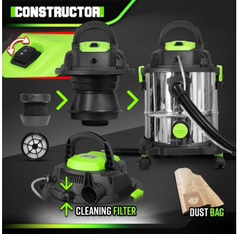 ASPIRATEUR NETTOYEUR TAPIS HUMIDE ET SEC