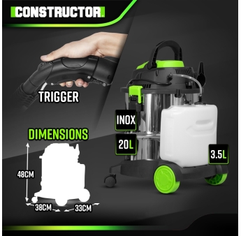 ASPIRATEUR NETTOYEUR TAPIS HUMIDE ET SEC