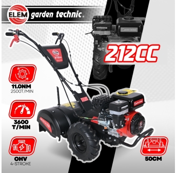 Rotovateur 212cc largeur de travail 50cm