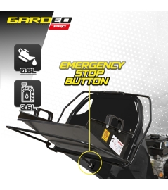 Broyeur de végétaux thermique 196cc – 100mm