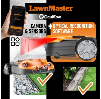 Autonome robotmaaier 24 V, draadloos, met laadstation - max. 800 m²