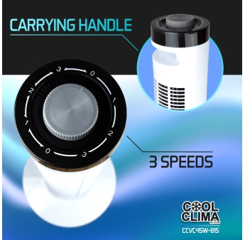 Ventilateur colonne 45W oscillant