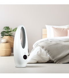 Ventilator zonder bladen, oscillerend, 45W, met afstandsbediening