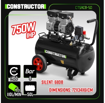 STILLE COMPRESSOR 50L-1HP