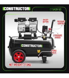 STILLE COMPRESSOR 50L-1HP