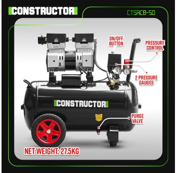 STILLE COMPRESSOR 50L-1HP