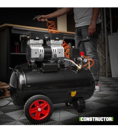 COMPRESSEUR SILENCIEUX 50L-1HP