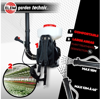 Thermische rugspuit 52cc -14L