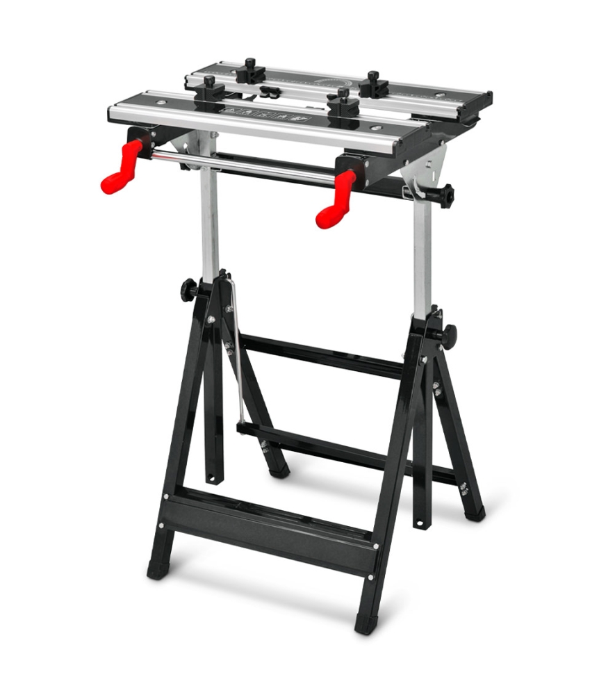 Etabli télescopique métallique 60 x 58 x 77cm - Charge max 100kg