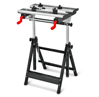 Etabli télescopique métallique 60 x 58 x 77cm - Charge max 100kg