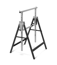 Telescopische metalen schraag 68x58x130cm - Opvouwbaar