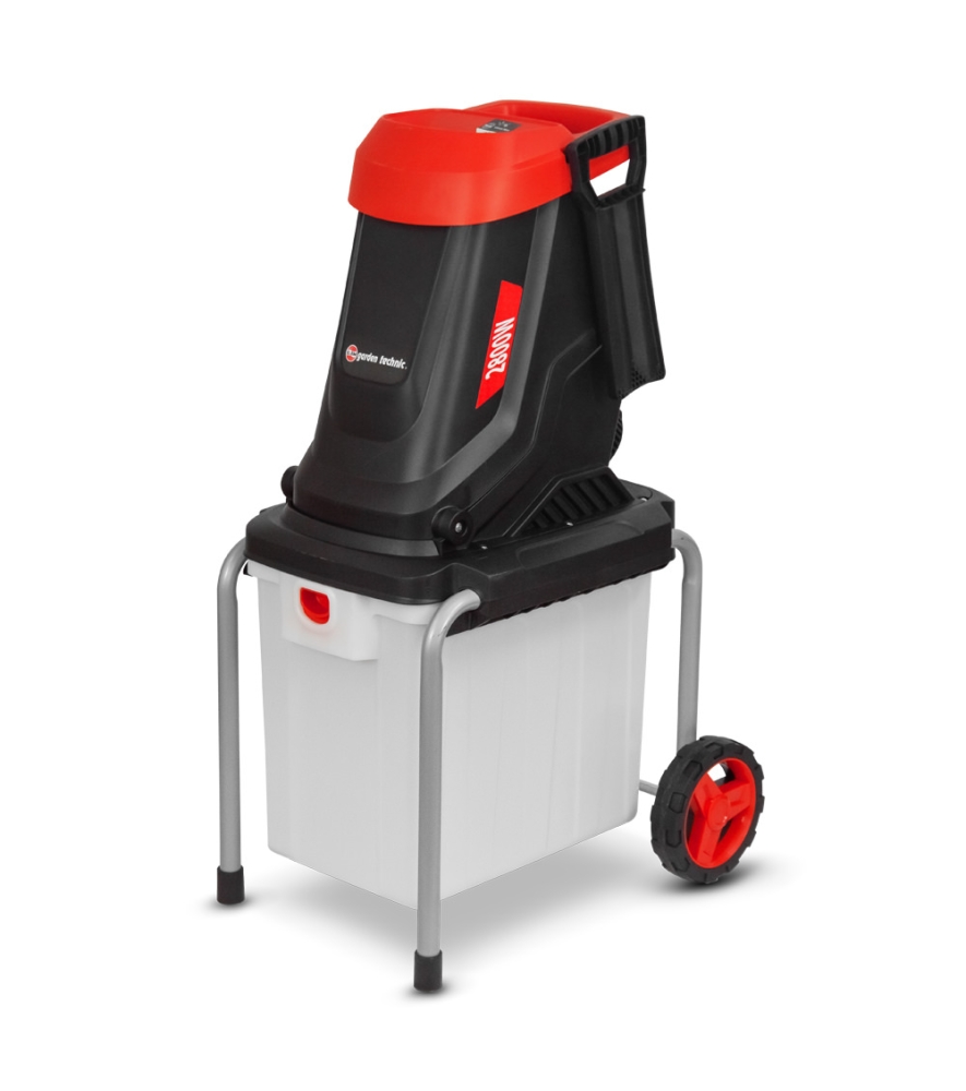 Broyeur de végétaux électrique 2800W avec bac récupérateur 50L