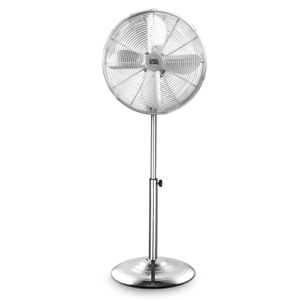 Ventilateur métallique sur pied 50W diamètre 40CM.