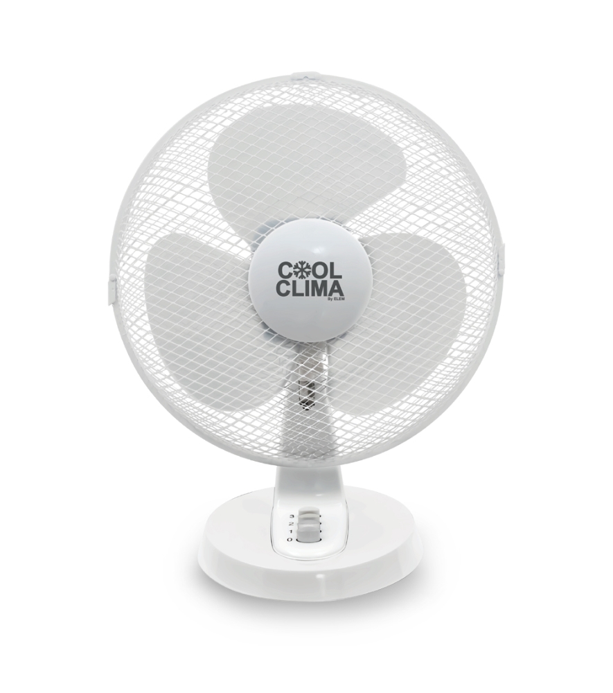 Tafelventilator 40W - 30cm - 3 snelheden