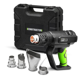 Décapeur thermique 2000W livré en coffret avec 4 accessoires