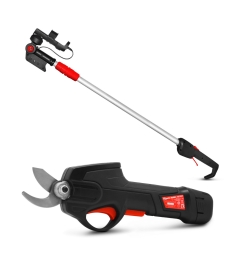 Sécateur rechargeable 7.2V lithium avec perche télescopique