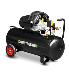 100L tweecilinder oliecompressor - 8 bar - 2,2 kW