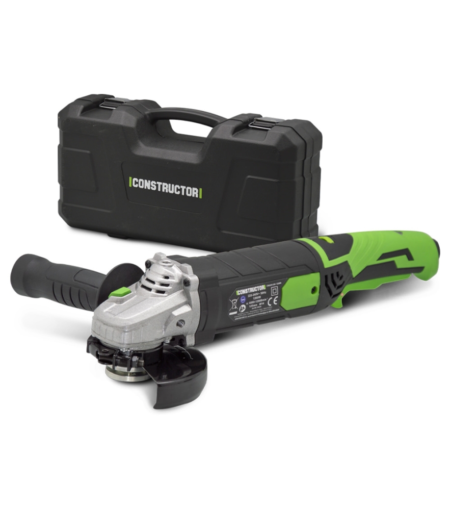 HAAKSE SLIJPER 1200W 125MM VAR.SNELHEID