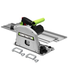 Scie circulaire plongeante 1400W avec rail de guidage - Lame 190mm 24 dents