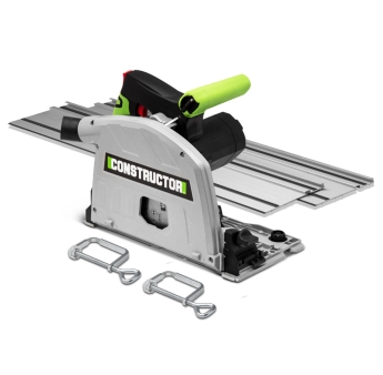 Scie circulaire plongeante 1400W avec rail de guidage - Lame 190mm 24 dents