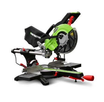 Scie onglets radiale 1800w-210mmavec laser et double inclinaison