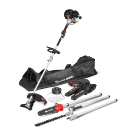 4 in 1 multifunctioneel gereedschap (bosmaaier - heggenschaar - snoeier) - 52cc - Draagtas