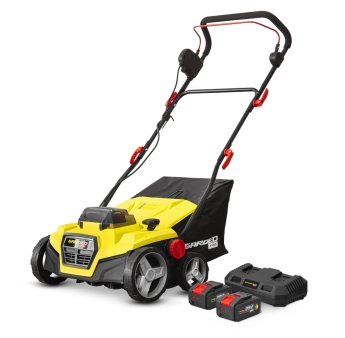 Balayeuse pour gazon synthétique sur batterie - 2 x 20V - 4Ah
