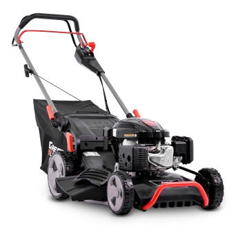 Tondeuse thermique tractée 196CC, mulching et éjection latérale 