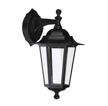 APPLIQUE DESCENDANTE E27 60W - NOIR