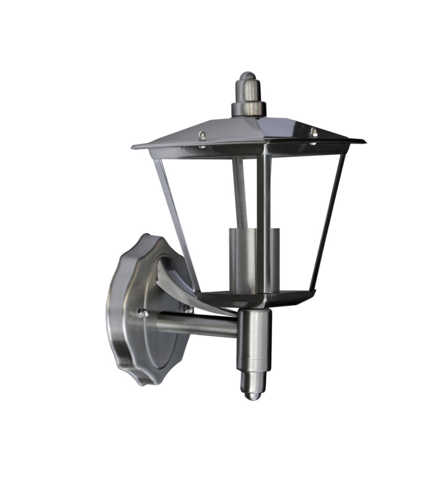 APPLIQUE MONTANTE INOX E27 40W