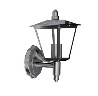 APPLIQUE MONTANTE INOX E27 40W