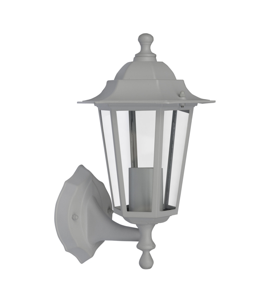 APPLIQUE MONTANTE E27 60W DETECTEUR BLAN