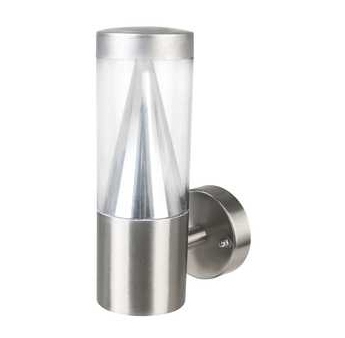 APPLIQUE MURALE INOX 15 LED