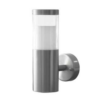 OPSTAANDE WANDLAMP INOX LED 7W+BLUETOO