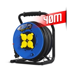 4-aansluitingen haspel-h07rn-3g2.5MM²-40M