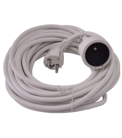 ALLONGE ELECTRIQUE 10M-3G*1.5MM2-BLANC